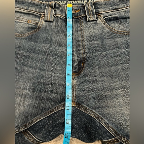 [W34L32Ins31”]Duluth Trading Ballroom Double Flex Jeans High Rise Straight - Picture 8 of 11